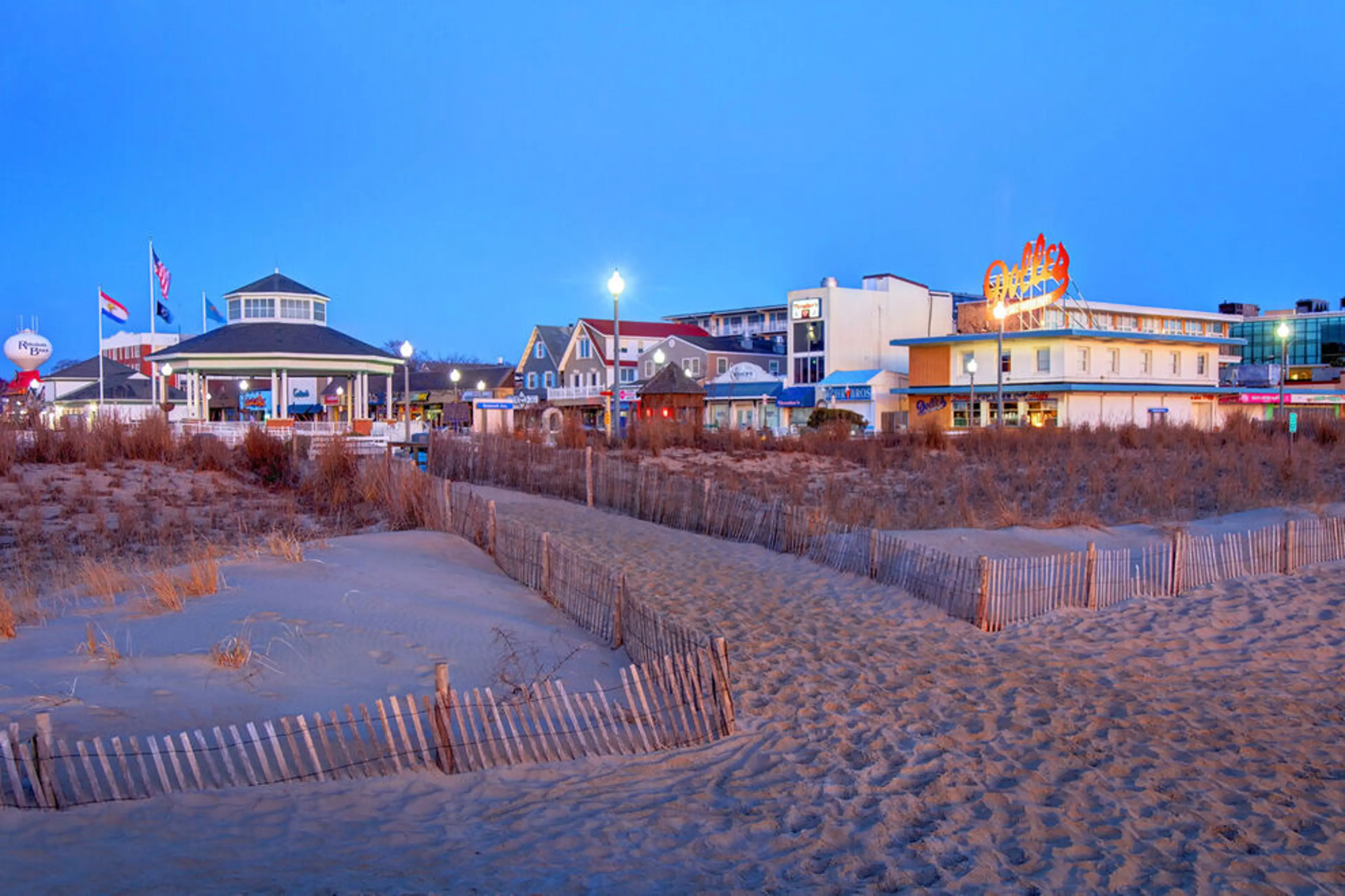 Rehoboth Beach beach view
